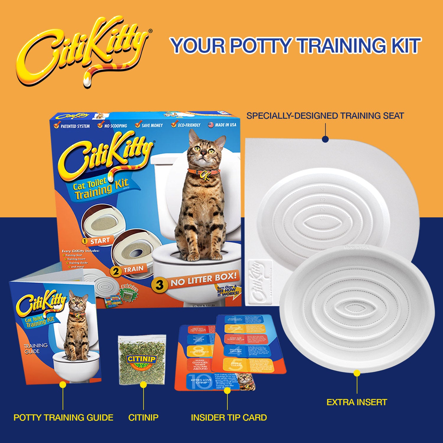 CitiKitty Cat Toilet Training Kit